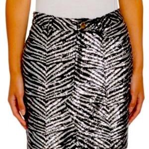 Alexandre Vauthier Sequin Mini Skirt – Size 36 (US 4)